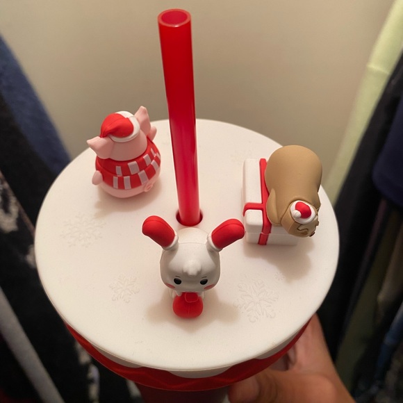 2019 Rabbit Merry Party Christmas Lid SS - Picture 3 of 6